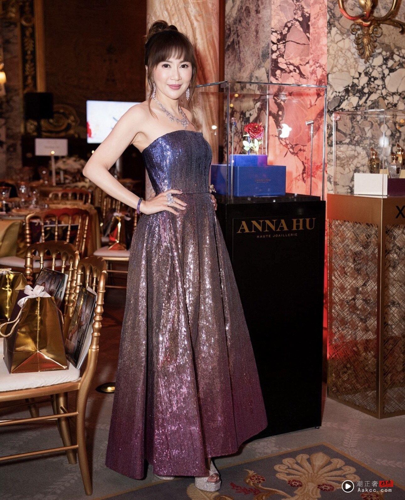 摩纳哥王妃仙女造型迷人 与中国台湾珠宝设计师Anna Hu同桌庆圣诞 内容图3 潮正奢/潮品文/潮臻社-实时追踪全球最新奢侈品牌新闻资讯的官网站! ▲▼ 摩纳哥王妃,ANna Hu 。(图/翻摄IG)