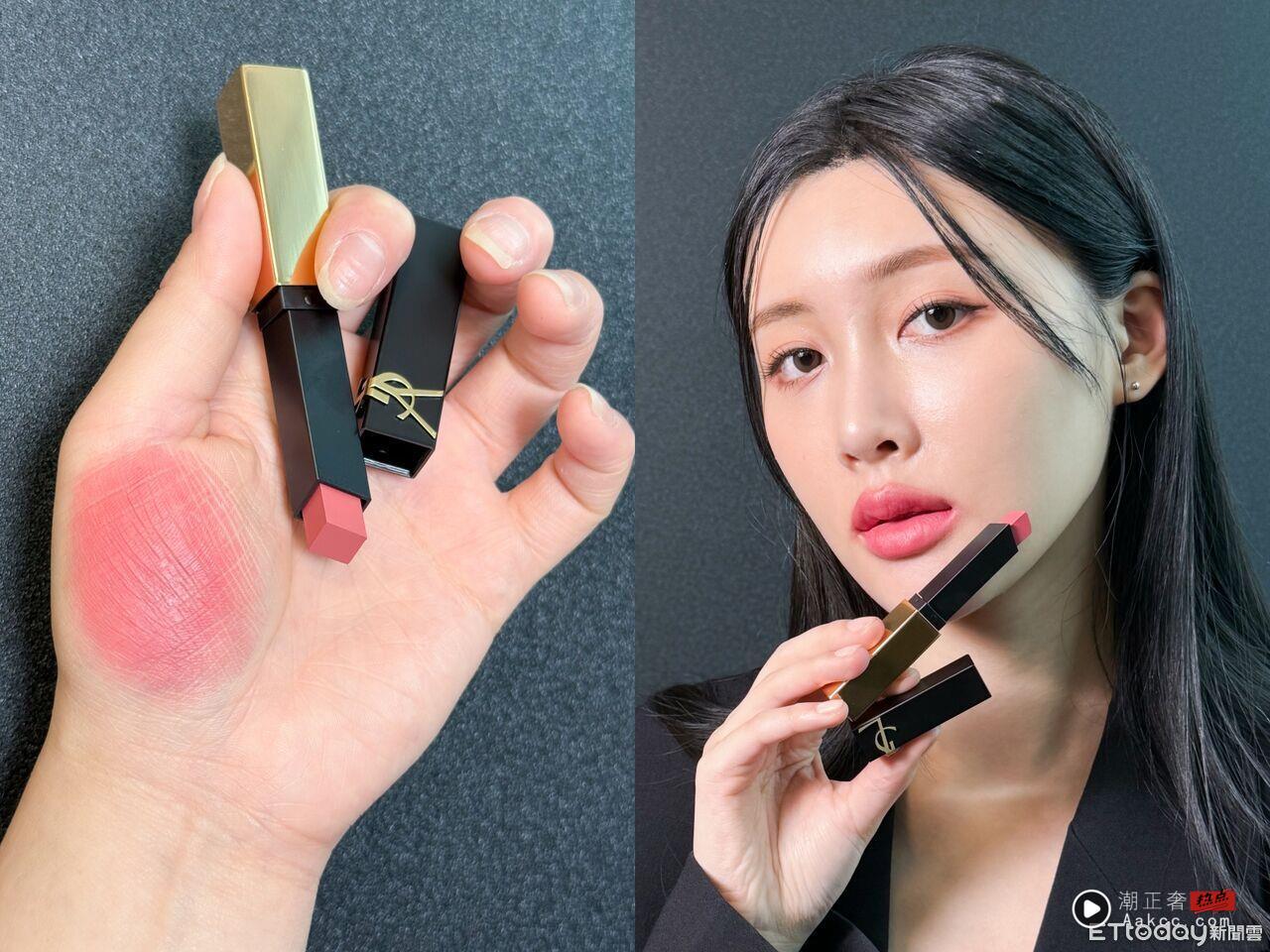 Rosé温柔“灰粉唇色”被问爆!超时髦烟管唇膏上手立刻有女神气场 内容图3 潮正奢/潮品文/潮臻社-实时追踪全球最新奢侈品牌新闻资讯的官网站! BLACKPINK,Rosé,YSL,唇膏,娇兰,彩妆。(图/记者李薇摄、品牌提供)