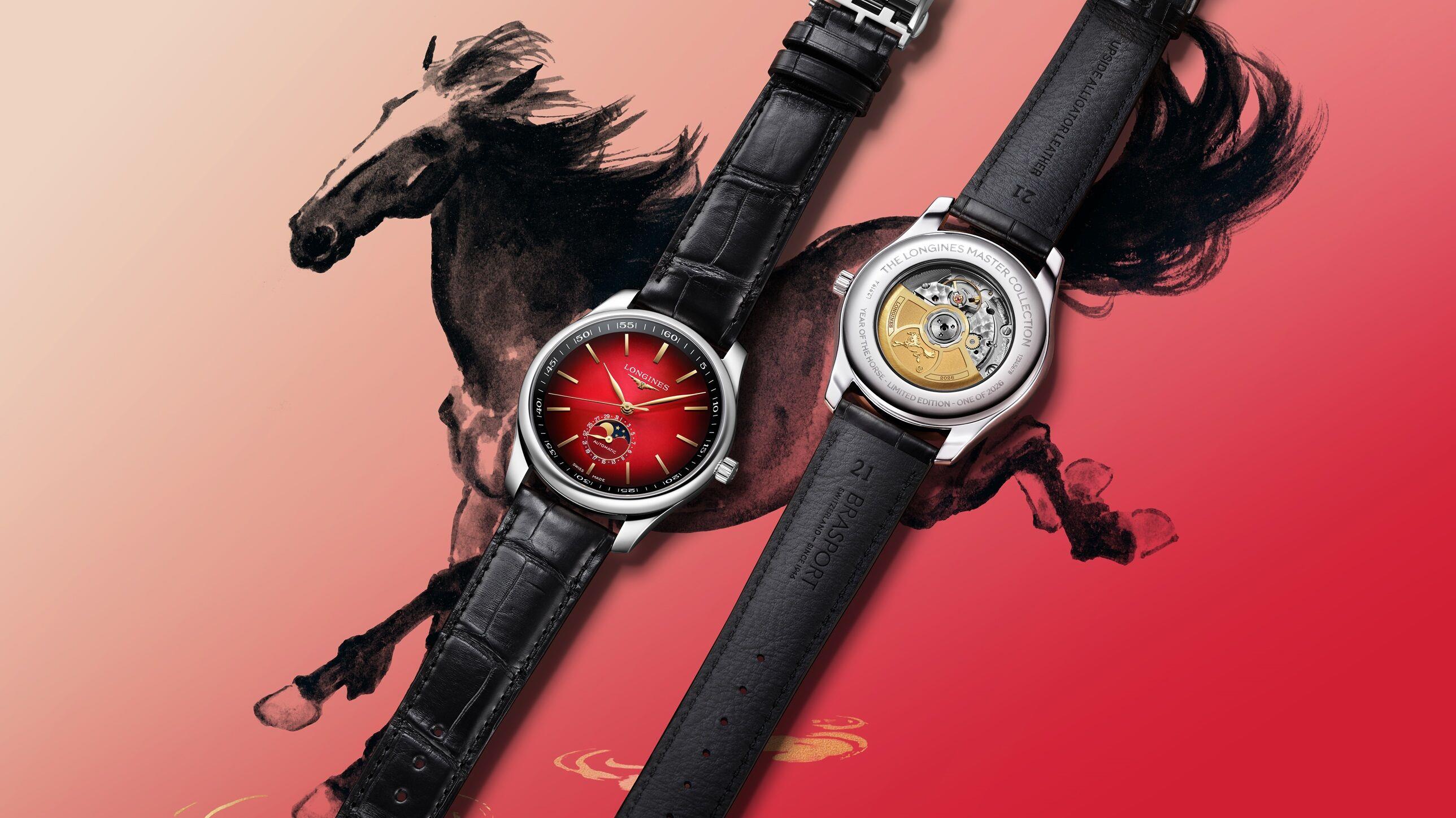 徐悲鸿《奔马》跃上浪琴表 镀金自动盘上奔驰 内容图2 潮正奢/潮品文/潮臻社-实时追踪全球最新奢侈品牌新闻资讯的官网站! ▲▼Longines,Breitling 。(图/公关照)