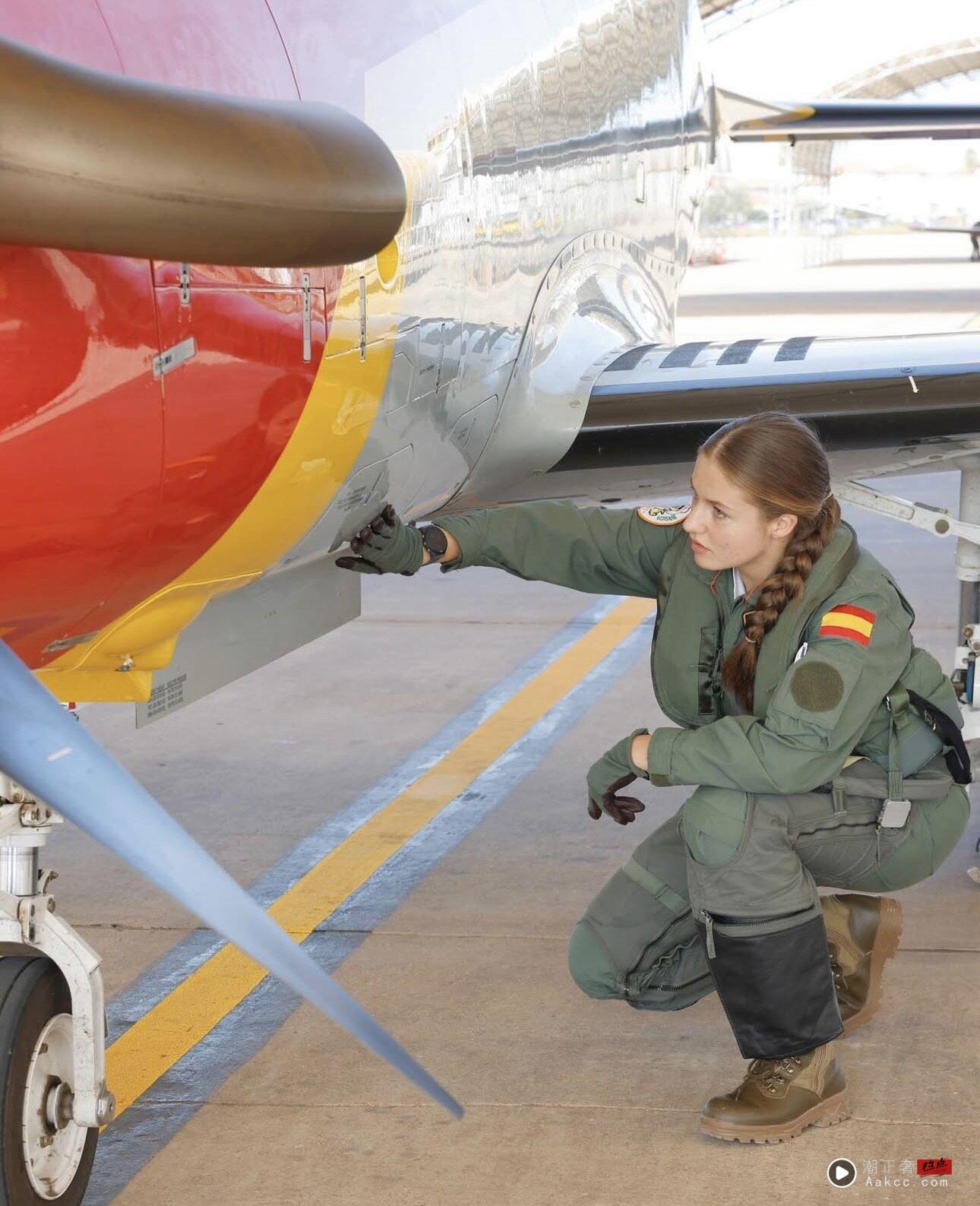 西班牙未来女王允文允武 20岁完成空军单飞任务 内容图2 潮正奢/潮品文/潮臻社-实时追踪全球最新奢侈品牌新闻资讯的官网站! ▲▼西班牙公主 。(图/翻摄IG)