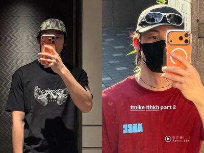许光汉私服抢剧透Nike Moon Shoe特别款！“HKH”美式插画风、男神同款开卖