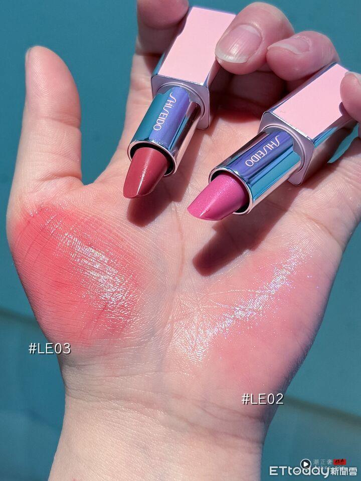 资生堂,YSL,唇膏,彩妆,试开箱,。（图／记者李薇摄、品牌提供）