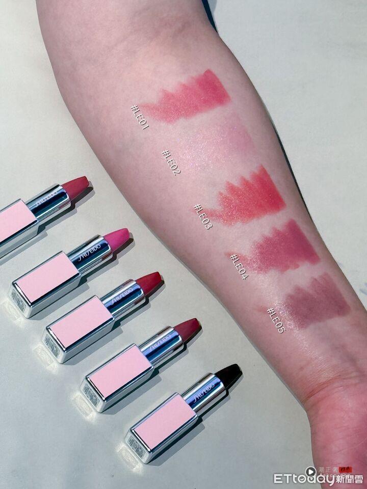 资生堂,YSL,唇膏,彩妆,试开箱,。（图／记者李薇摄、品牌提供）
