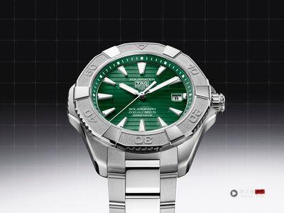 TAG Heuer太阳能表、潜水表迎夏　现代感设计超百搭