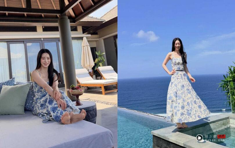 林智妍夏日穿搭美到犯规!短版马甲、浪漫印花裙穿出超狂比例杀 内容图7 潮正奢/潮品文/潮臻社-实时追踪全球最新奢侈品牌新闻资讯的官网站! 韩剧《我的王室死对头》甜到不行、林智妍私服更犯规!短版马甲、甜辣波点裙、丹宁洋装,穿出超狂比例杀