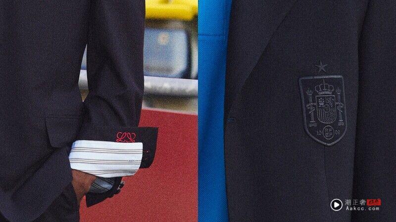 LOEWE包下西班牙地区足球队球员衣柜 战袍藏工艺细节 内容图1 潮正奢/潮品文/潮臻社-实时追踪全球最新奢侈品牌新闻资讯的官网站! 世足还没开打西班牙先赢一波!LOEWE包下地区队球员衣柜,战袍藏工艺细节
