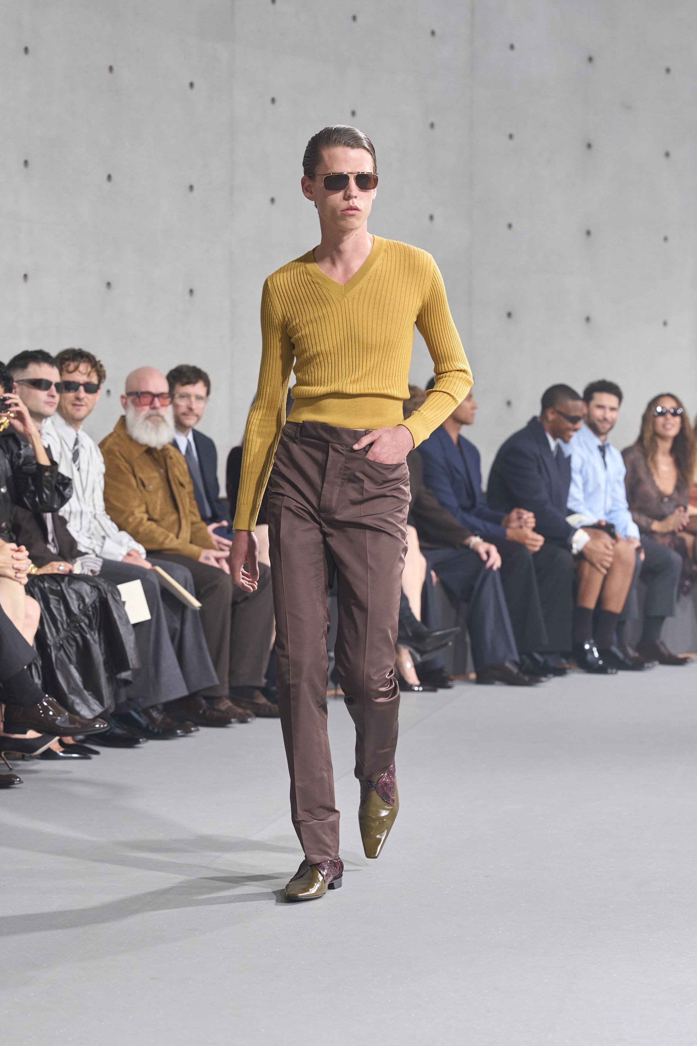 ▲▼ Saint Laurent 2027夏季男装大秀。（图／品牌提供）