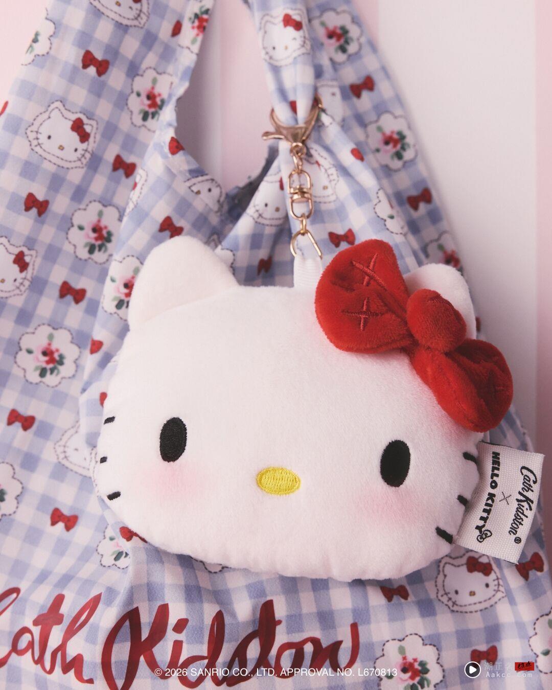 Hello Kitty走进英伦花园!联名Cath Kidston印花针织提袋、珍珠包美翻 内容图5 潮正奢/潮品文/潮臻社-实时追踪全球最新奢侈品牌新闻资讯的官网站! ▲▼联名 。(图/品牌提供)