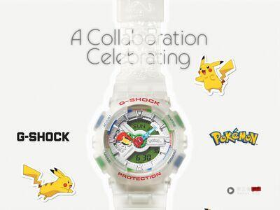《宝可梦》粉丝必收表来了 G-SHOCK表带一次秀30个角色