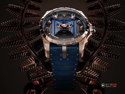 表上秀德川家康霸业　ROGER DUBUIS日本武士表帅