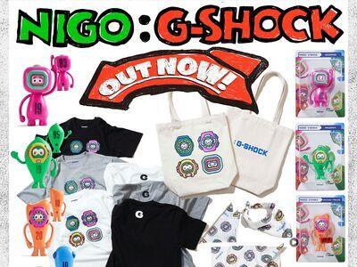 潮流教父NIGO联名只要500元　G-SHOCK 爆款方巾开卖时间曝光
