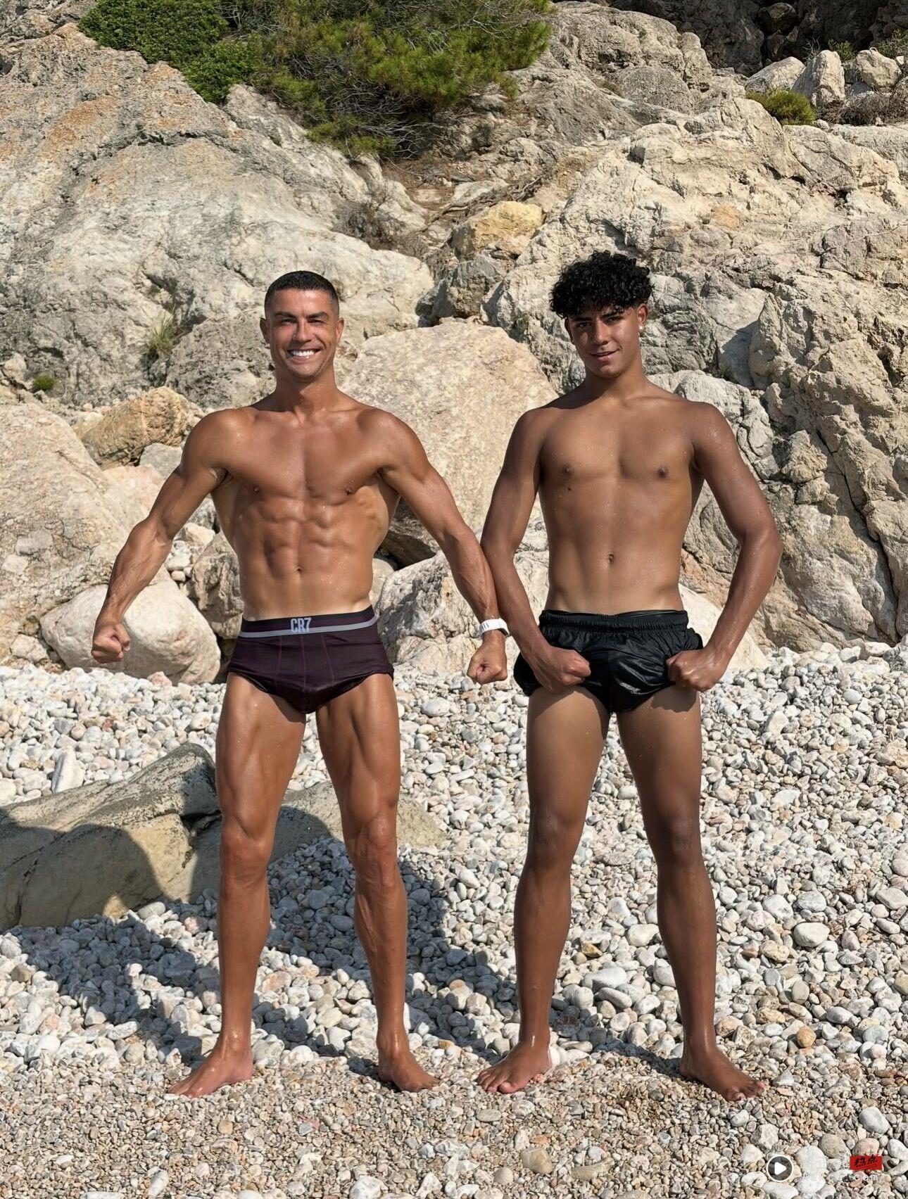 C罗晒“鸽子蛋”传周末结婚 秀冰块腹肌写“Not Yet”暗藏密码 内容图2 潮正奢/潮品文/潮臻社-实时追踪全球最新奢侈品牌新闻资讯的官网站! ▲▼ C罗,乔治娜 。(图/翻摄IG)