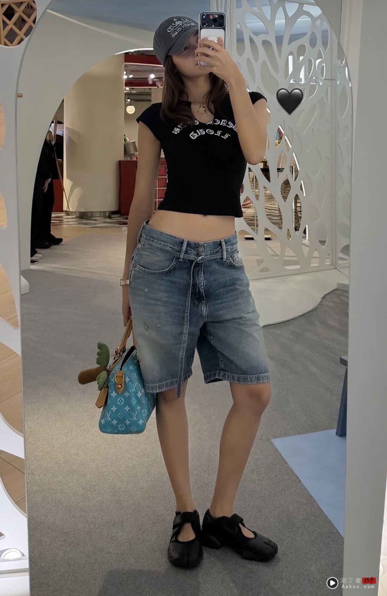 Lisa带妈妈压线巡店 母女同晒LV配件与Nike鞋展好默契 内容图2 潮正奢/潮品文/潮臻社-实时追踪全球最新奢侈品牌新闻资讯的官网站! ▲▼Lisa 。(图/翻摄IG)